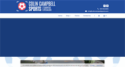 Desktop Screenshot of colincampbellsports.com