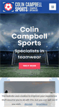 Mobile Screenshot of colincampbellsports.com
